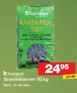 Bauhaus Champost Granitskærver tilbud