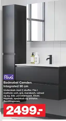 Bauhaus Badmøbel Camden Integrated tilbud