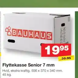Bauhaus Flyttekasse Senior 7 mm tilbud