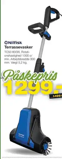 Bauhaus Nilfisk Terrassevasker tilbud