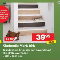 Bauhaus Klæbeolie Mørk birk tilbud