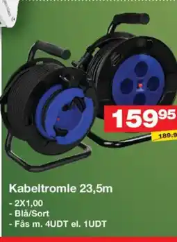 Bauhaus Kabeltromle tilbud
