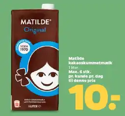 Netto Matilde kakaomælk tilbud