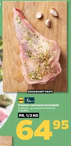 Netto Premier marineret lammekølle tilbud