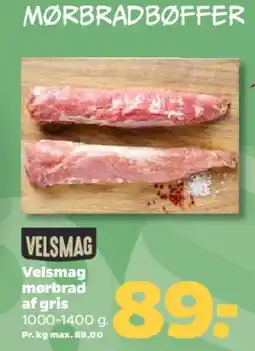 Netto Velsmag mørbradbøffer tilbud
