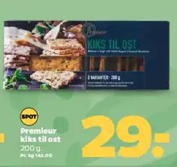Netto Premier kiks til ost tilbud