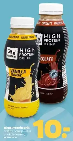 Netto High Protein drink tilbud