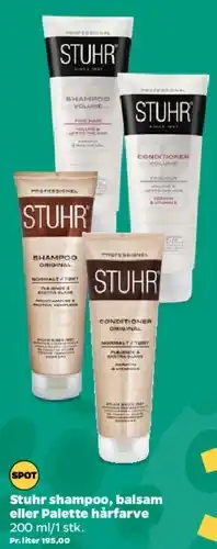 Netto Stuhr shampoo og balsam tilbud