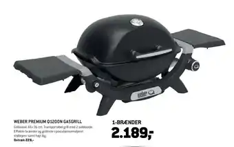 WEBER Premium Q1200N Gasgrill