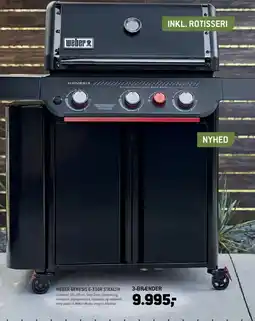 XL-BYG WEBER Genesis E-330R Stealth tilbud