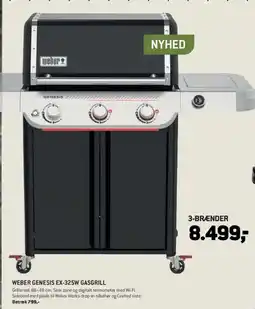 XL-BYG WEBER Genesis EX-325W Gasgrill tilbud