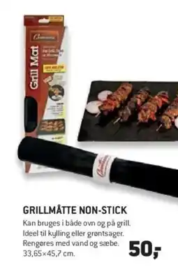 XL-BYG Grillmåtte Non-stick tilbud