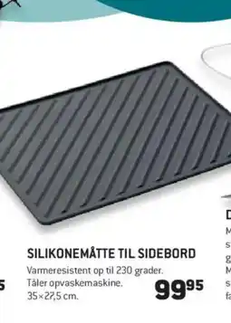 XL-BYG Silikonemåtte til sidebord tilbud