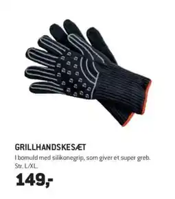 XL-BYG Grillhandskesæt tilbud