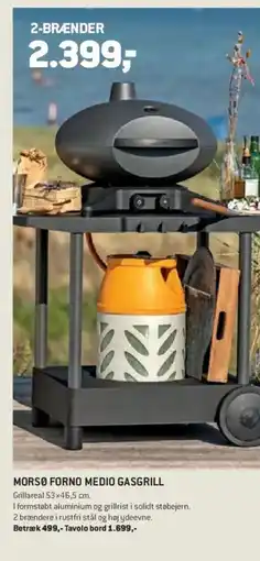 XL-BYG Morsø Forno medio gasgrill tilbud