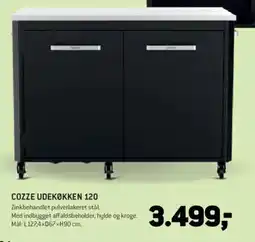 XL-BYG Cozze Udekøkken 120 tilbud