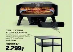 XL-BYG Cozze 17" Roterbar pizzaovn, black edition tilbud