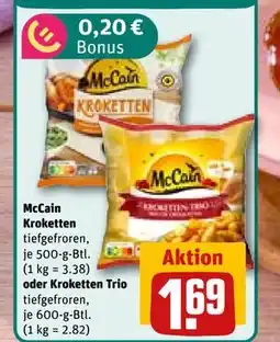 REWE DE McCain Kroketten oder Kroketten Trio, EUR 1.69 tilbud