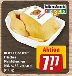 REWE DE REWE Feine Welt Frisches Maishähnchen, EUR 7.77 tilbud