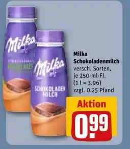 REWE DE Milka Schokoladenmilch, EUR 0.99 tilbud