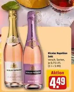 REWE DE Nicolas Napoléon Sekt, EUR 4.49 tilbud