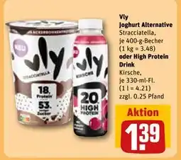 REWE DE Vly Joghurt Alternative oder High Protein Drink, EUR 1.39 tilbud