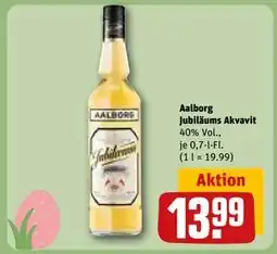 REWE DE Aalborg Jubiläums Akvavit, EUR 13.99 tilbud