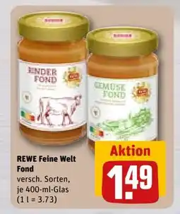 REWE DE REWE Feine Welt Fond, EUR 1.49 tilbud
