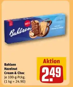 REWE DE Bahlsen Hazelnut Cream & Choc, EUR 2.49 tilbud