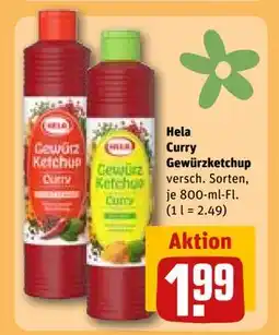 REWE DE Hela Curry Gewürzketchup, EUR 1.99 tilbud