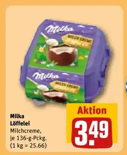 REWE DE Milka Löffelei, EUR 3.49 tilbud