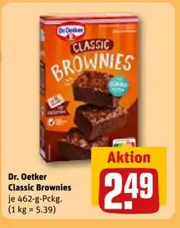 REWE DE Dr. Oetker Classic Brownies, EUR 2.49 tilbud