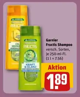 REWE DE Garnier Fructis Shampoo, EUR 1.89 tilbud