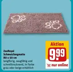 REWE DE ZooRoyal Schmutzfangmatte, EUR 9.99 tilbud