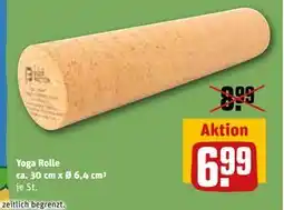 REWE DE Yoga Rolle ca. 30 cm x @ 6,4 cm³, EUR 6.99 tilbud