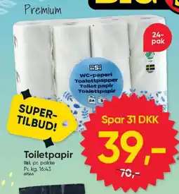 BigDollar Toiletpapir tilbud