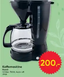 BigDollar Kaffemaskine Havsö tilbud