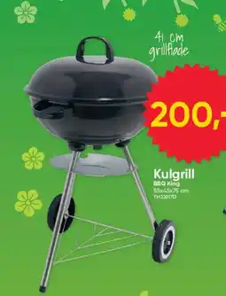 BigDollar Kulgrill bbq king tilbud