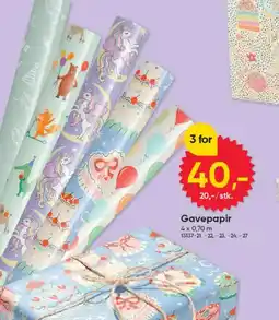 BigDollar Gavepapir tilbud