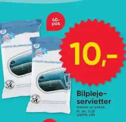 BigDollar Bilpleje- servietter tilbud