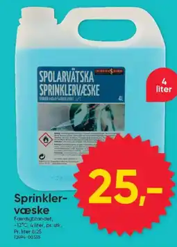 BigDollar Sprinkler- væske tilbud
