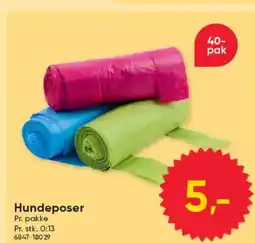 BigDollar Hundeposer tilbud