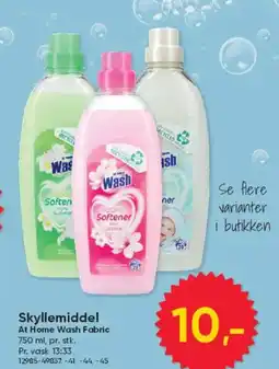 BigDollar Skyllemiddel At Home Wash Fabric tilbud
