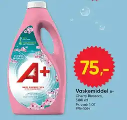 BigDollar Vaskemiddel A+ Cherry Blossom, tilbud