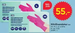 BigDollar Nitrilhandsker iisi tilbud