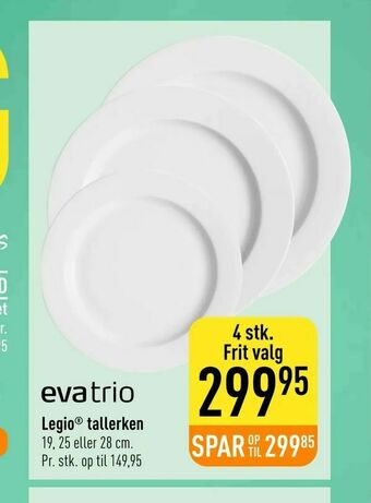 Legio ® tallerken