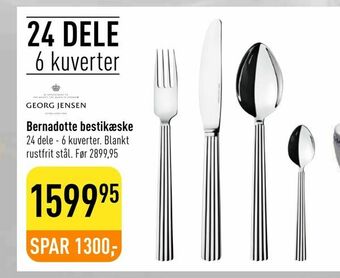 Imerco Bernadotte bestikæske tilbud