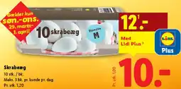 Lidl Skrabeæg 10 stk. tilbud