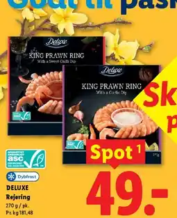 Lidl Deluxe - King Prawn Ring (with sweet chili dip) tilbud