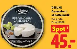 Lidl Deluxe Buffalo Milk Camembert tilbud